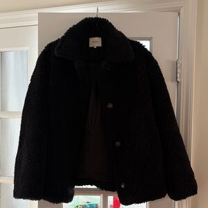 Vince Black Textured Jacket